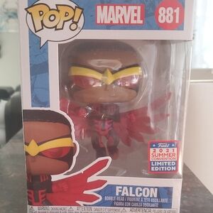 Funko Red and Black Falcon Action Figure